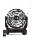 Airbro RXF-50 Portable Fan & Bluetooth Speaker (Solar)