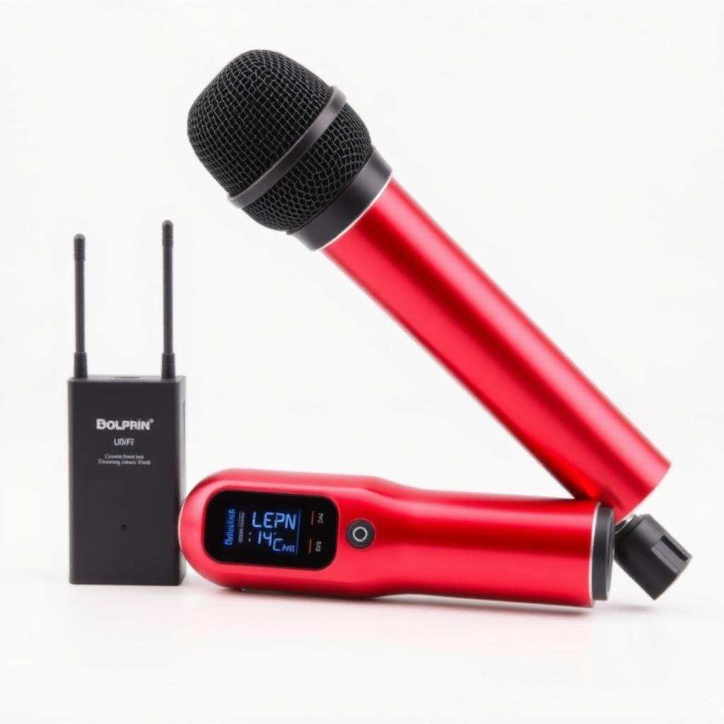 Dolphin MCX11 Rechargeable 50-Channel UHF Wireless Microphone