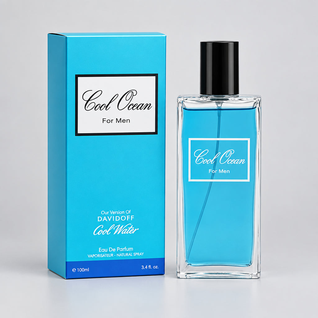Secret Plus Cool Ocean Eau de Toilette Spray for Men, 3.4 fl oz
