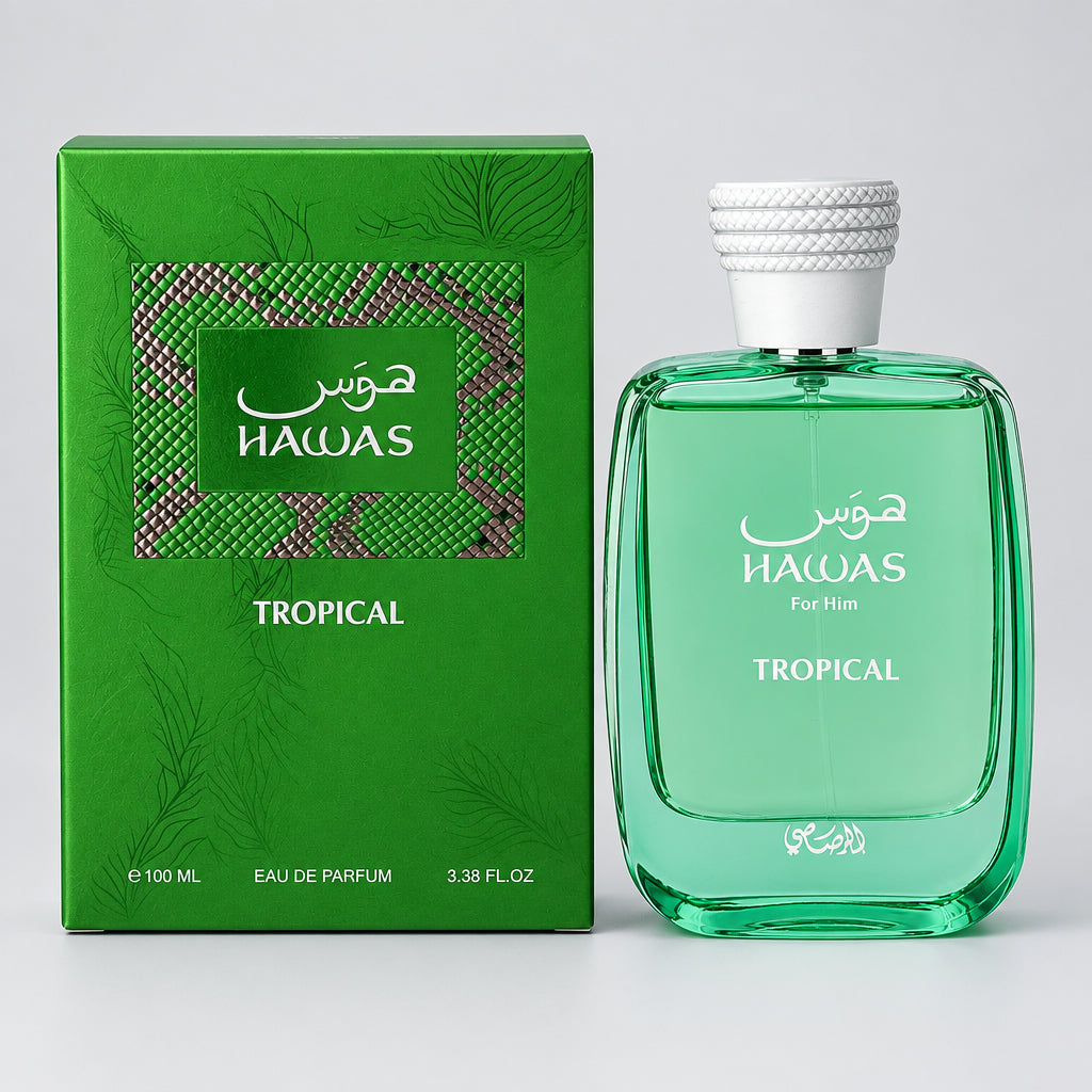 Hawas Tropical by Rasasi, 3.38 oz EDP Spray for Men