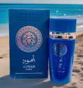 ASWAD AQUA Lion Blue Scent Cologne Spray, 3.4 fl oz Bottle