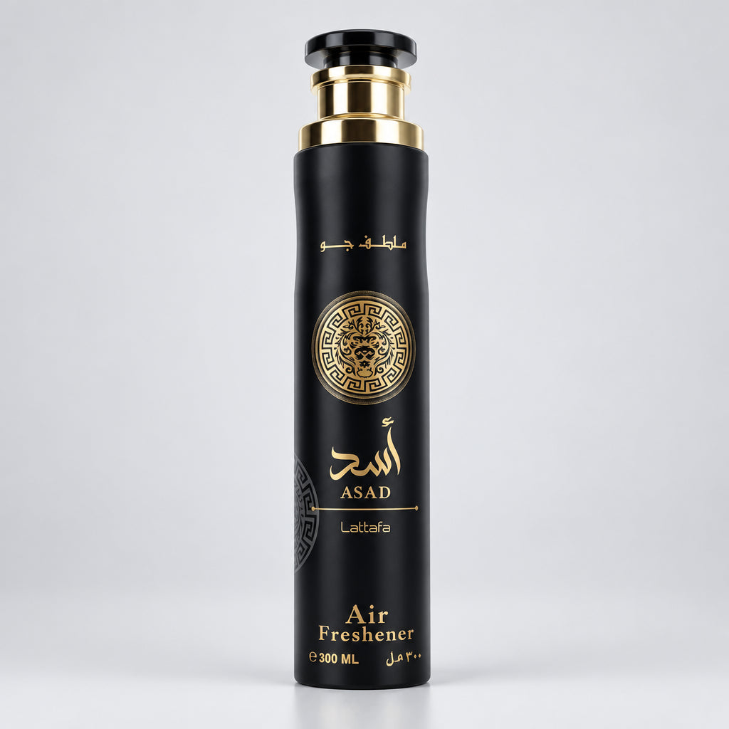 Lattafa Asad  Spicy, Fruity, Woody, Amber  Air Freshener, 10.1 Ounce / 300 ml