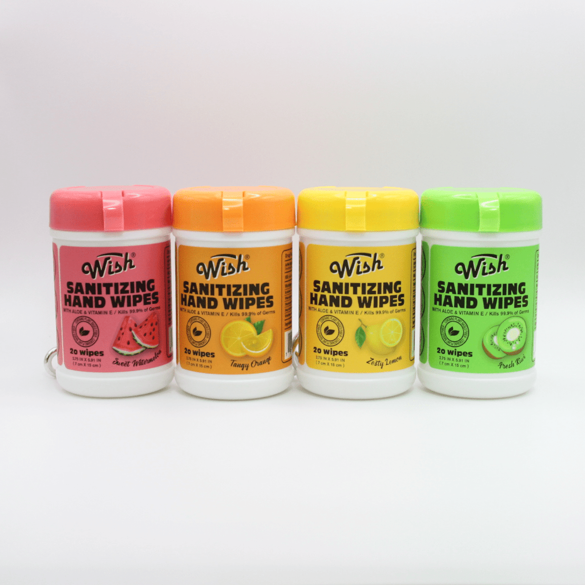 Wish Sanitizing Hand Wipes 4PK