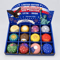 Rapidmart 1 Piece Patriotic Dumpling Squishy Bundle with Mixed Designs