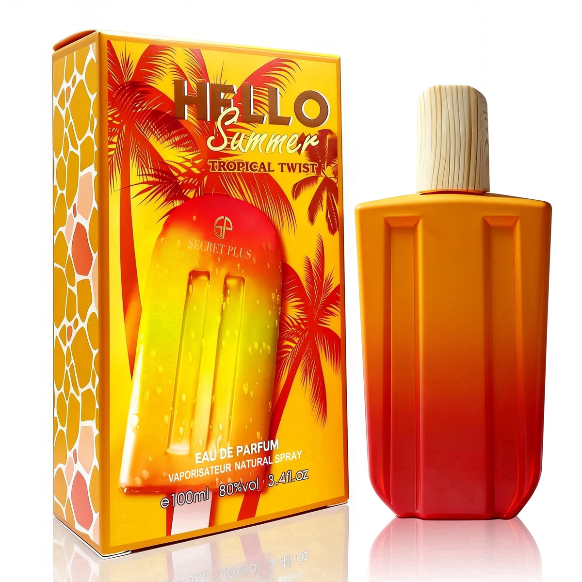 Secret Plus Hello Summer Tropical Twist Eau de Parfum, 3.4 fl oz Spray