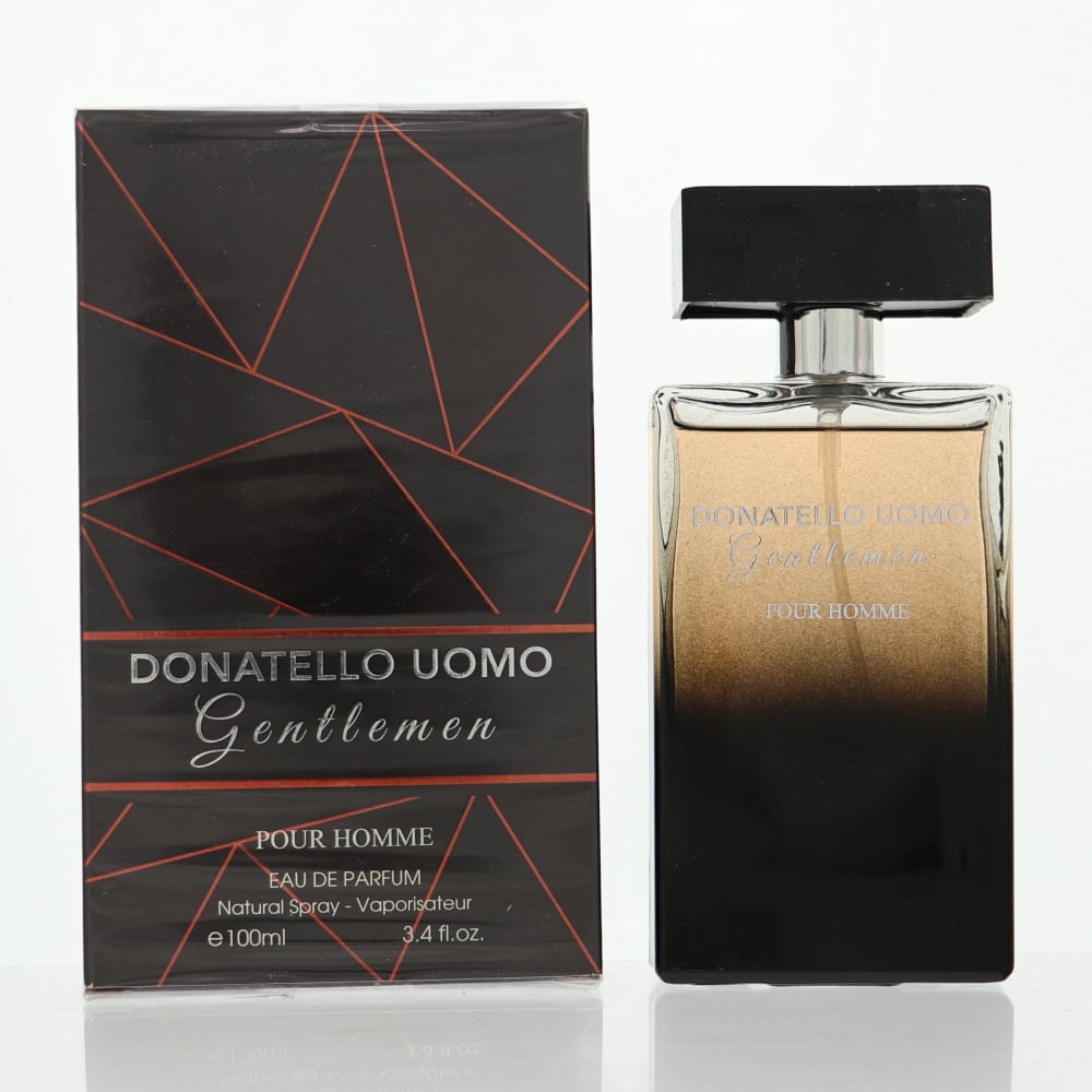 Donatello Uomo Gentlemen 3.4 Oz Eau De Parfum Spray by Fragrance Couture Box for Men