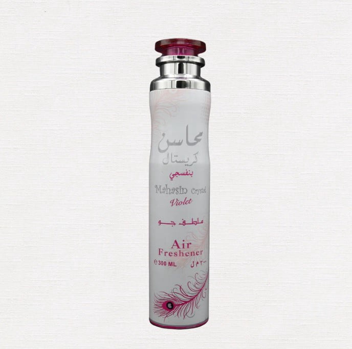 Mahasin Crystal By Lattafa Air Freshener 10.0 oz/300 ml Spray