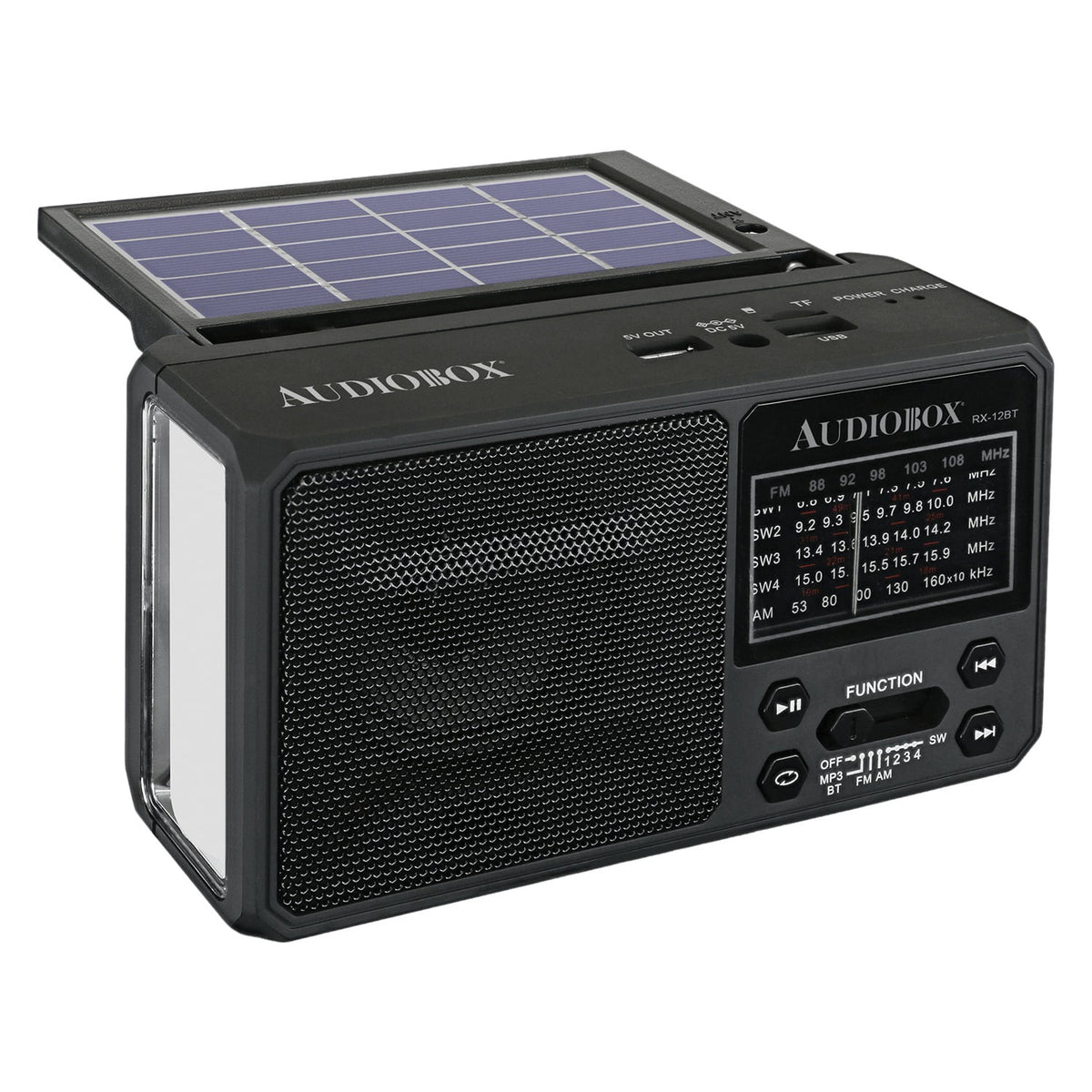 Audiobox RX-12BT Multiband Solar Emergency Radio