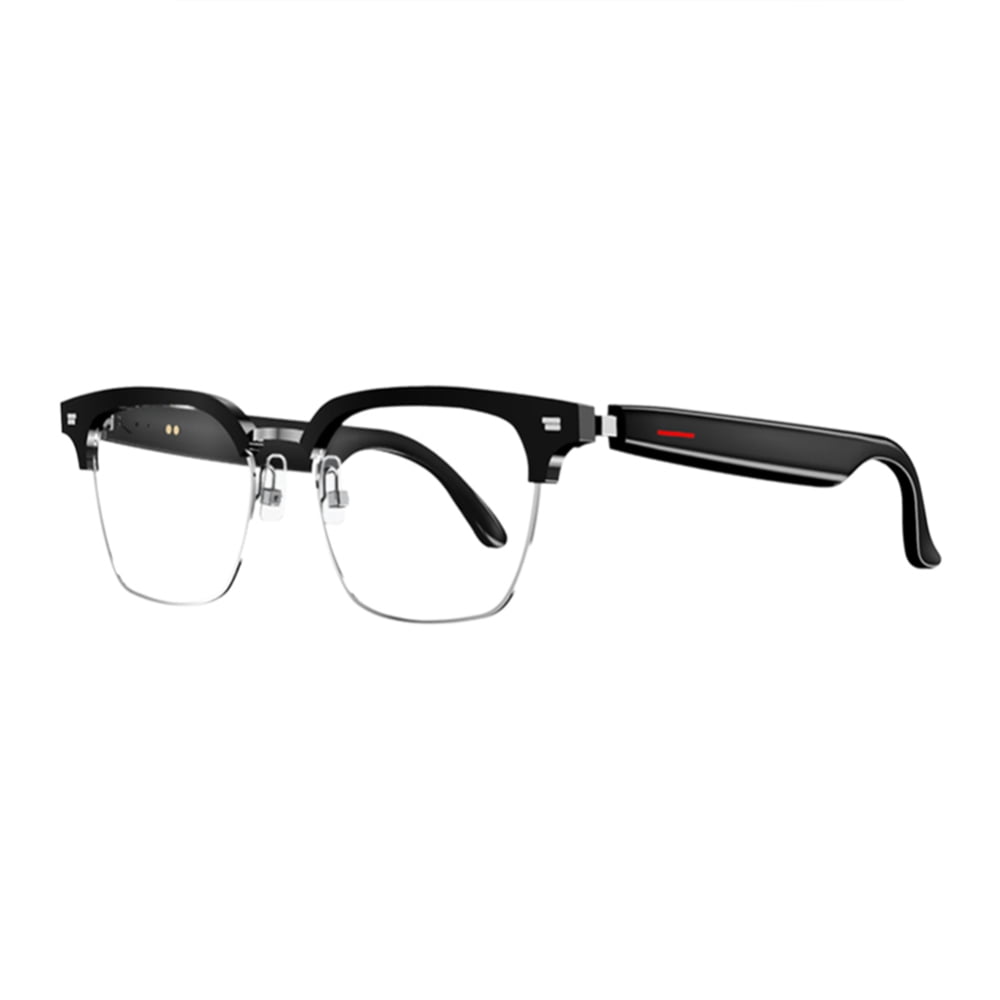 Accreate Bluetooth Hands-free Calling Music Smart Sports Sunglasses Eyeglasses, Black