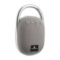 Max Power MPCLIPGRY Clip on Bluetooth Speaker - Gray