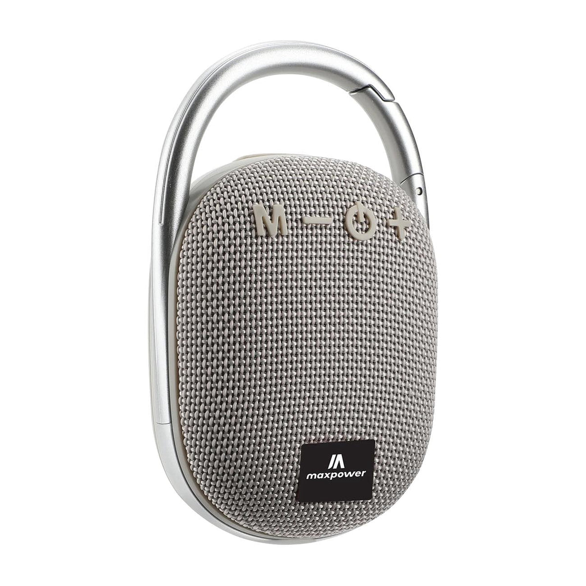 Max Power MPCLIPGRY Clip on Bluetooth Speaker - Gray