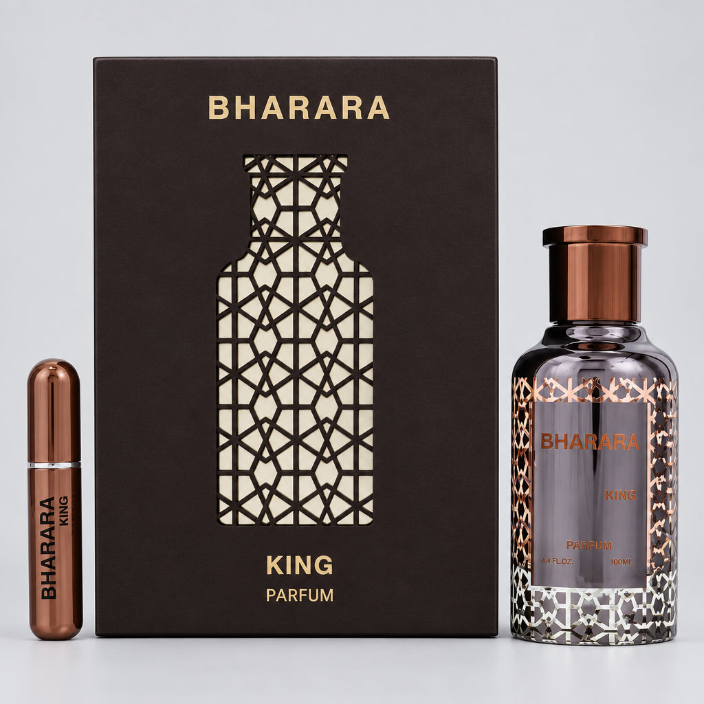 Bharara King by Bharara Beauty Parfum Spray + Refillable Travel Spray