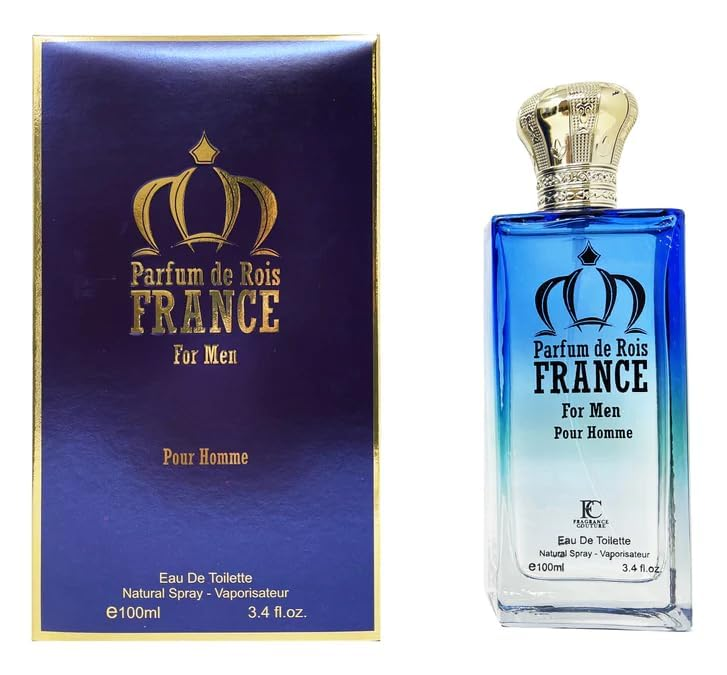 Parfum De Rois France for Men Eau de Parfum Spray – 3.4 fl oz