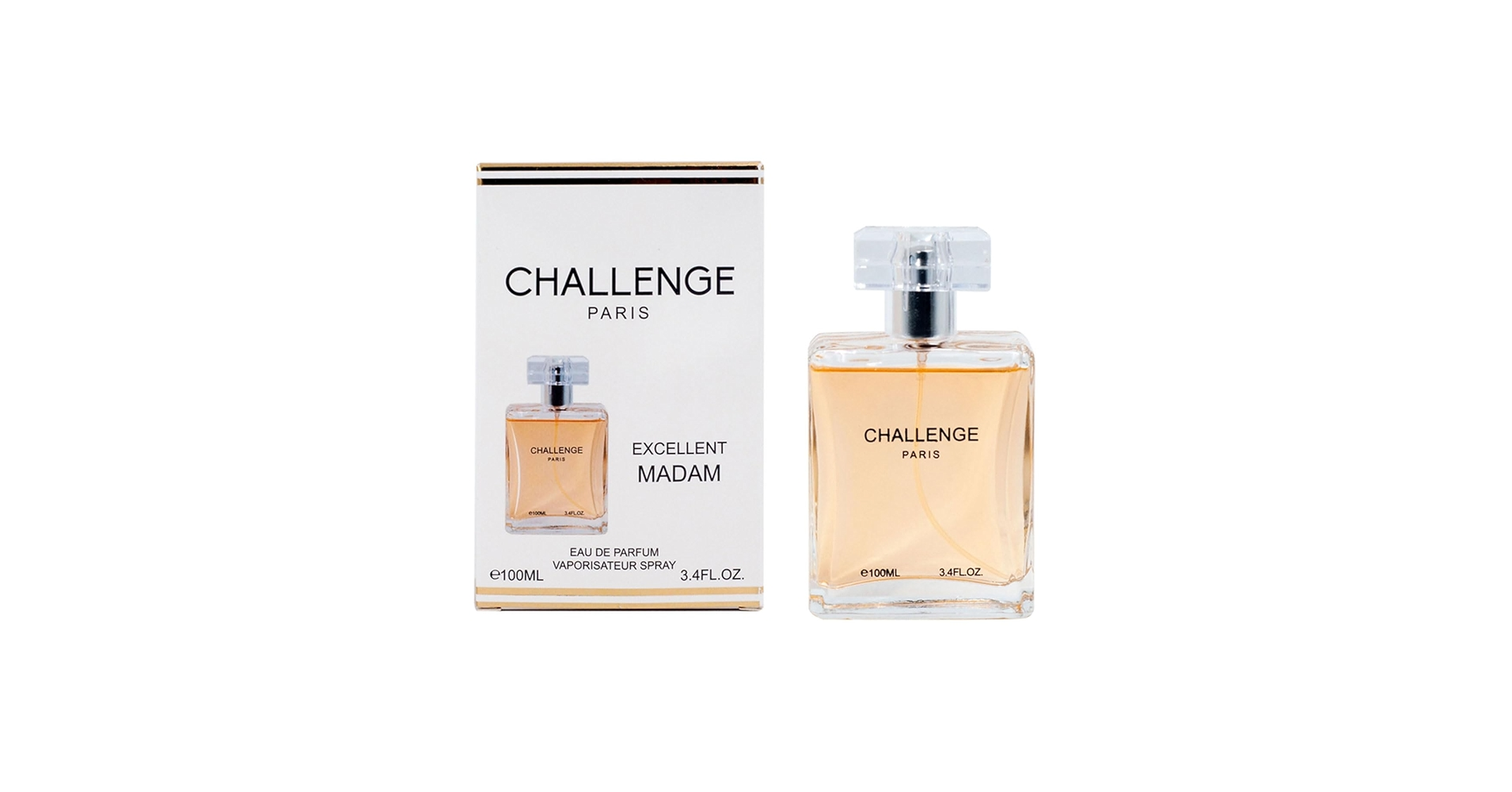 Challenge Madam Pour Femme Women Perfume – 100ml Eau De Parfum Vaporisateur Spray – Long Lasting