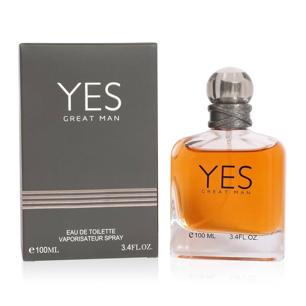 Yes Great Man Spray Cologne – Eau De Toilette for Men – 3.4 fl. oz