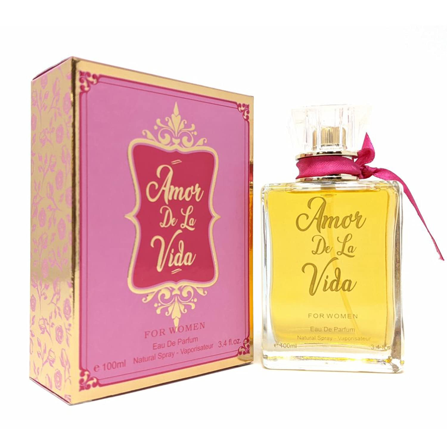 AMOR DE LA VIDA by Fragrance Couture – Women’s 3.4 Fl Oz Eau De Parfum Spray