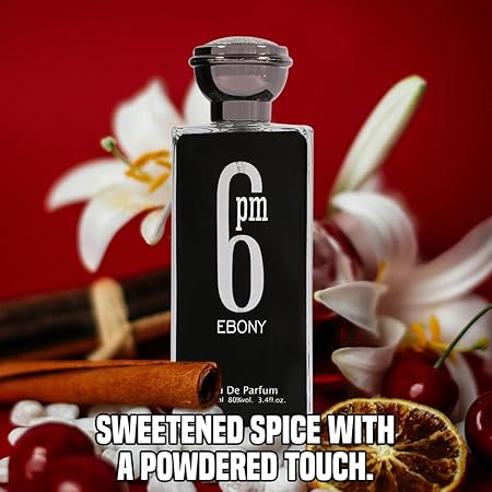 Men’s Cologne 6PM Ebony Original Natural Spray Eau De Toilette – 3.4 Fl Oz / 100ml - Image 4