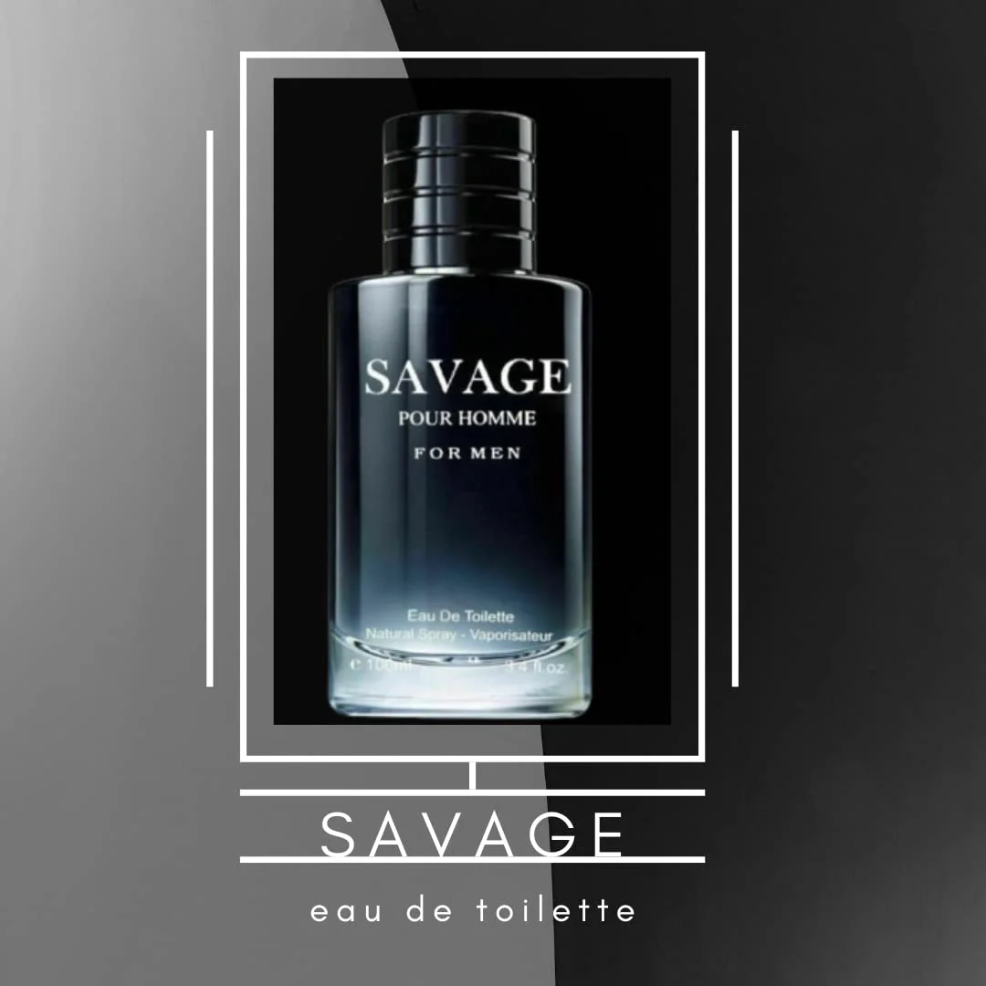 Savage for Men 3.4 oz Eau de Toilette Spray – Refreshing & Warm Masculine Cologne