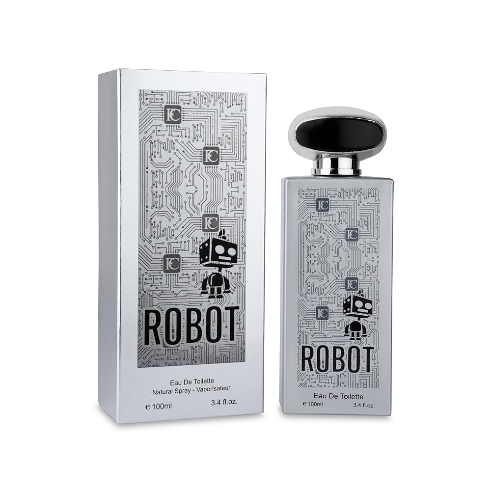 Fragrance Couture ROBOT MEN Cologne – 3.4 oz EDT Spray for Men