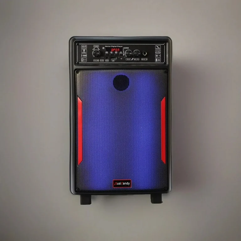 Musicandy Recharging Event Speaker with LED Lights – Portable Bluetooth Speaker with Powerful Sound & Long-Lasting Battery - Image 8