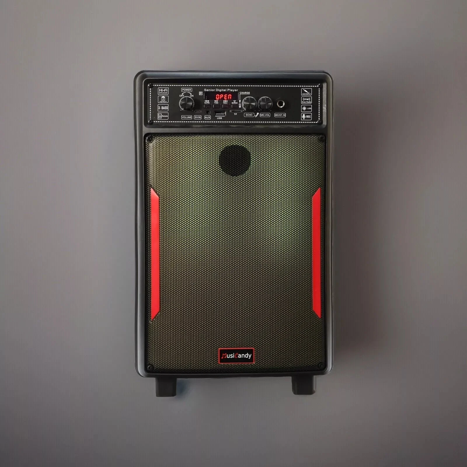 Musicandy Portable Event Speaker – Bluetooth PA System with Mic Support - Image 3
