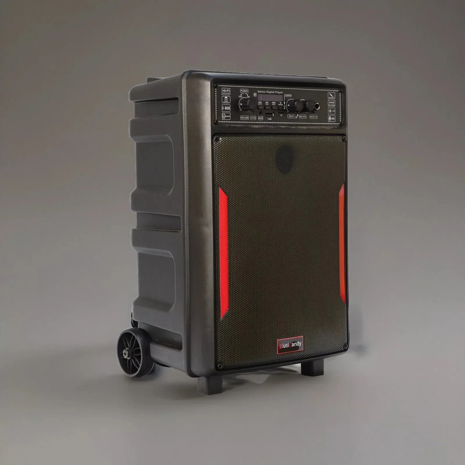 Musicandy Portable Event Speaker – Bluetooth PA System with Mic Support - Image 4