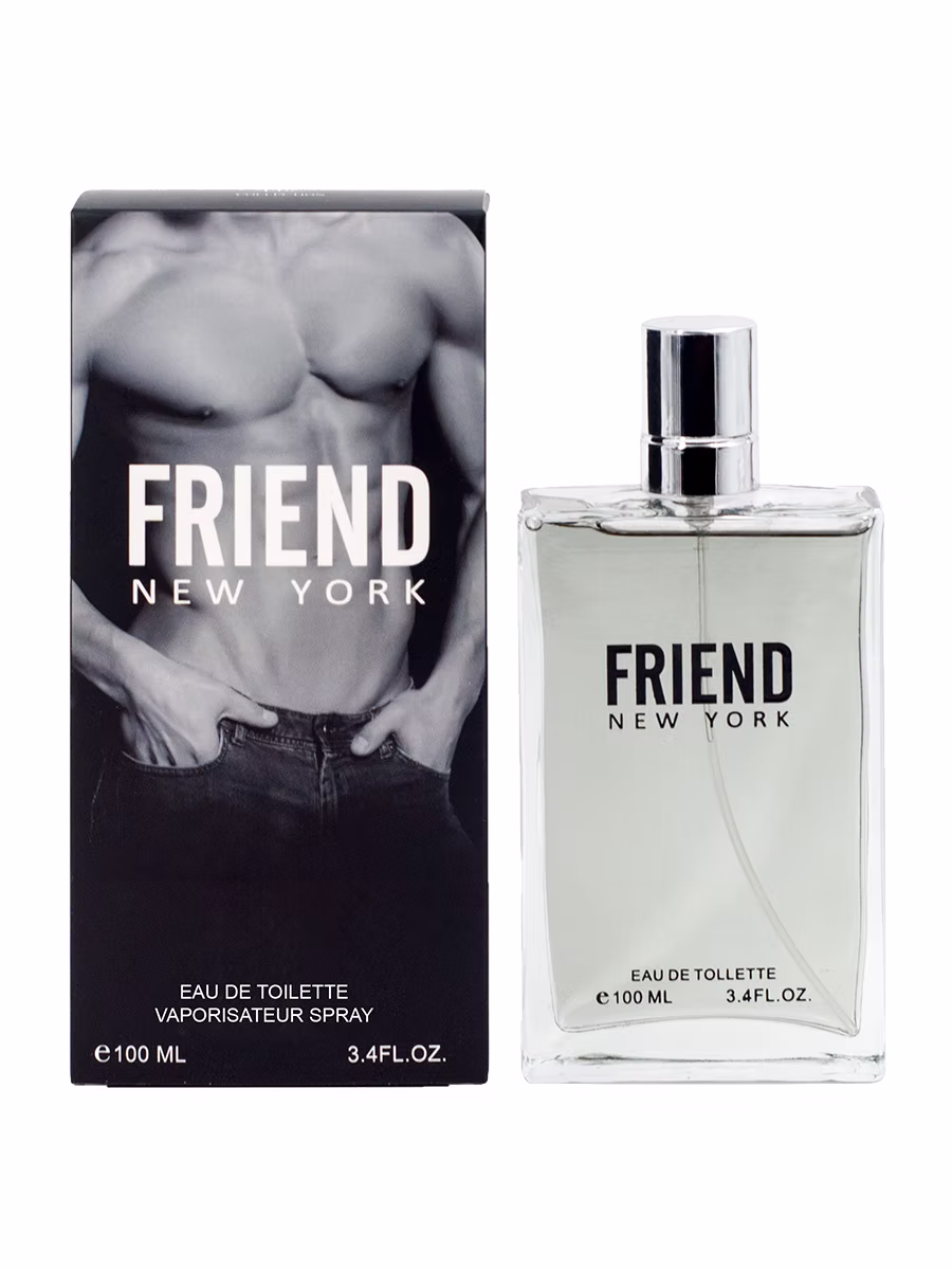 Friend New York Eau de Toilette – 3.4 FL. OZ Men’s Fragrance Spray