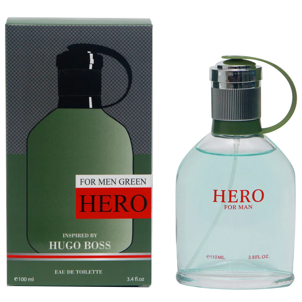 Hero For Men Green Spray Cologne – 3.8 FL OZ Eau De Toilette | Fresh & Masculine Scent